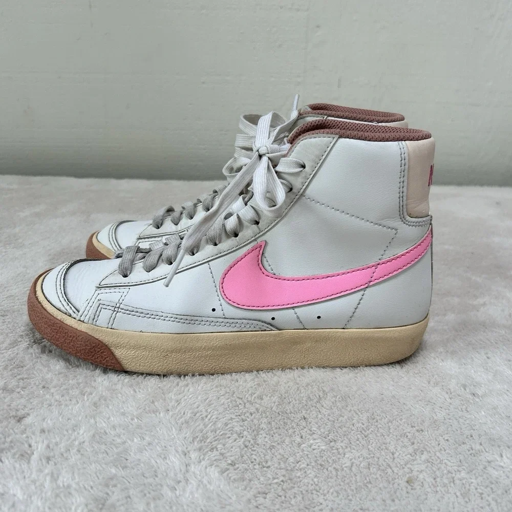 Nike SB Blazer Mid Eric Koston White/Nightshade Size 4 & GS Pink Guava Size 4Y